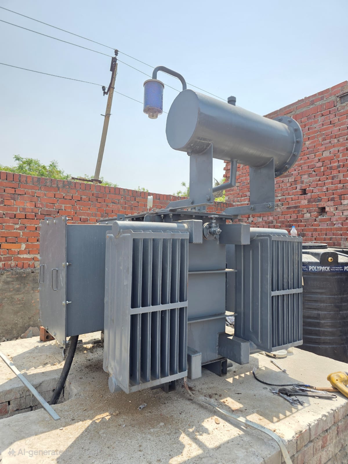 Distribution Transformer View 3