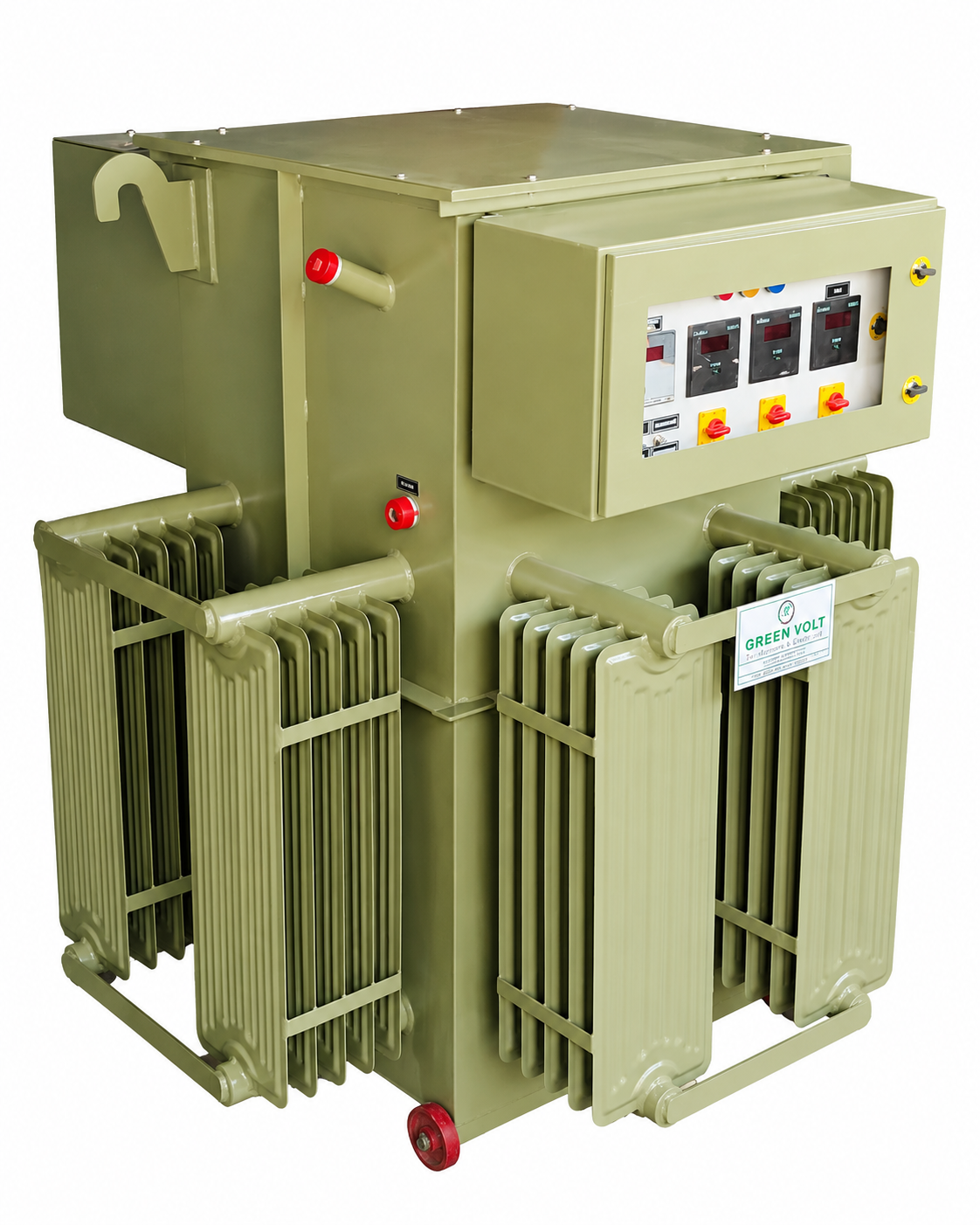 Rolling Contact Servo Stabilizer Front View